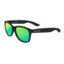 Siroko K3xs Kids Bike Lane Polarisierte Sonnenbrille, Black / green, Green Mirror