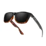 Siroko K3xs Kids Happy Road Polarisierte Sonnenbrille, Black / brown, Black Mirror