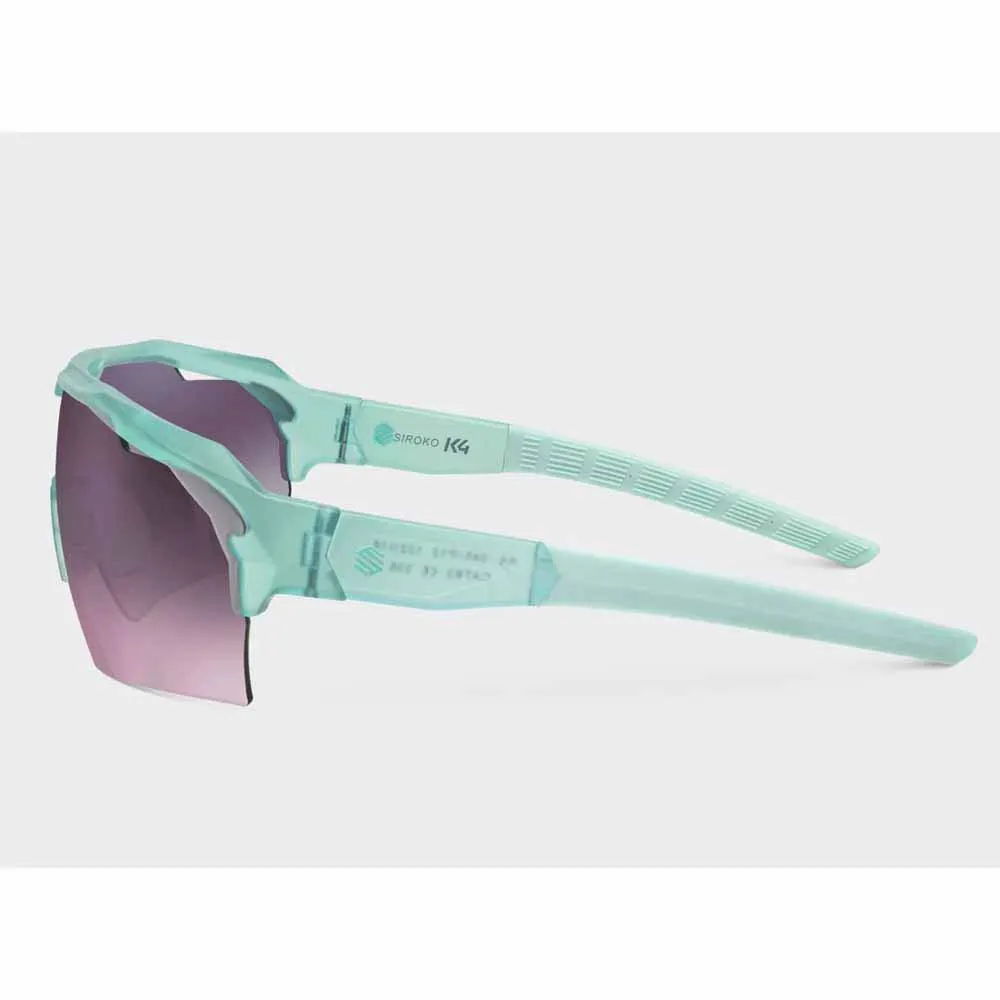Siroko K4 Srx Mediterranean Sonnenbrille, Green / purple, Purple/CAT3 Siroko K4 Srx Mediterranean Sonnenbrille, Green / purple, Purple/CAT3