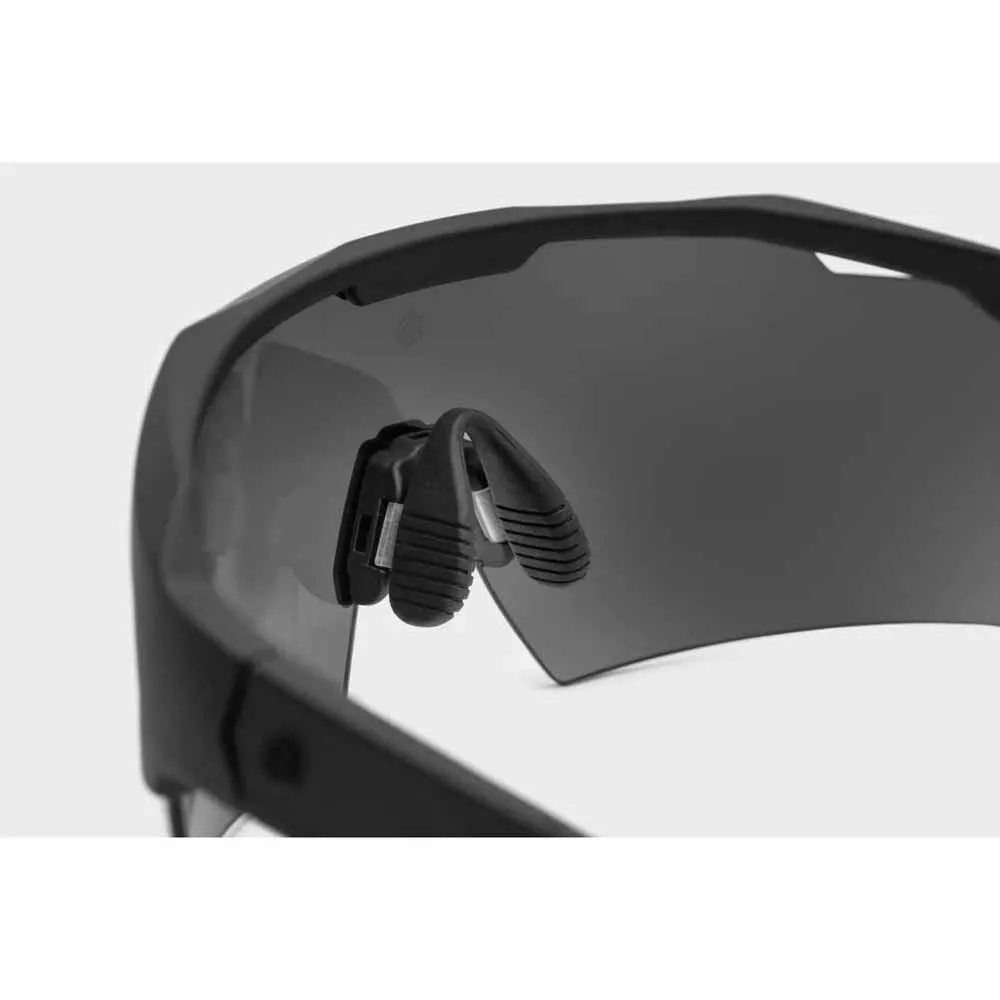 Siroko K4 Srx Pro Ridehigher Sonnenbrille, Black, Silver/CAT3