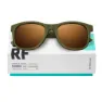 Siroko Landhausplatz Polarisierte Sonnenbrille, Green / brown, Brown Mirror