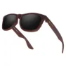 Siroko Le Dôme Polarisierte Sonnenbrille, Brown / black, Black Mirror