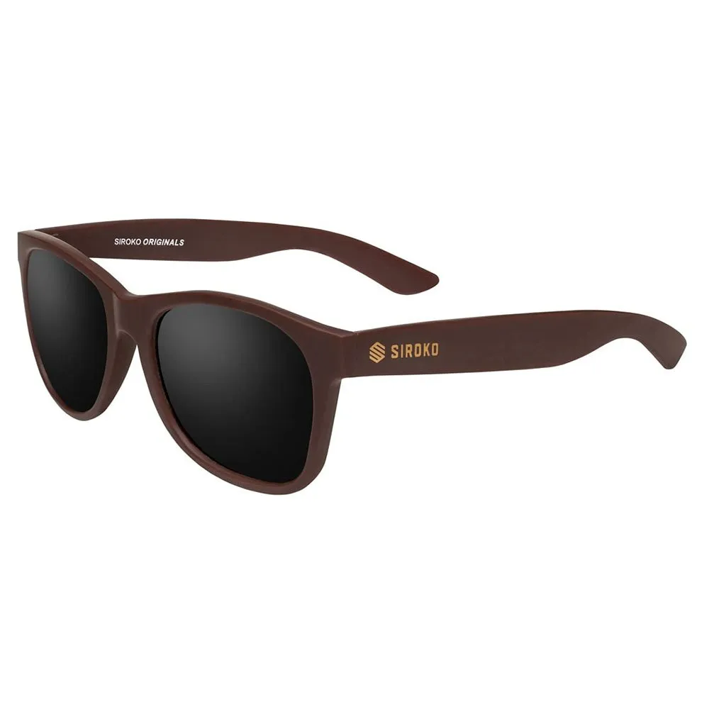 Siroko Le Dôme Polarisierte Sonnenbrille, Brown / black, Black Mirror Siroko Le Dôme Polarisierte Sonnenbrille, Brown / black, Black Mirror