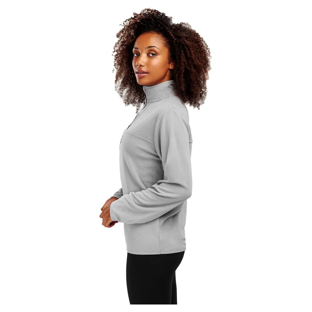 Siroko Limestone Fleece Mit Halbem Reißverschluss, Pearl grey