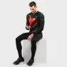 Siroko M2 Arizona Langarm-trikot, Black / red / orange, M
