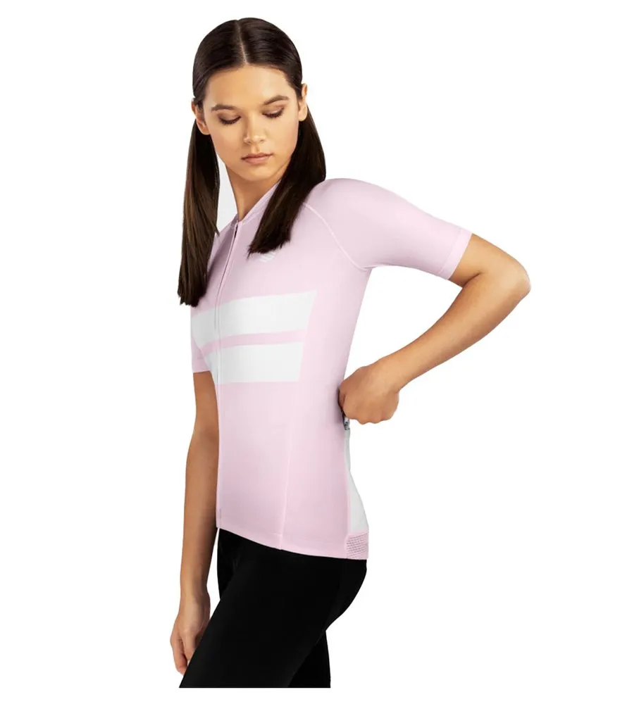 Siroko M2 Dalsnibba Kurzarm-radtrikot, Bubblegum pink / white Siroko M2 Dalsnibba Kurzarm-radtrikot, Bubblegum pink / white