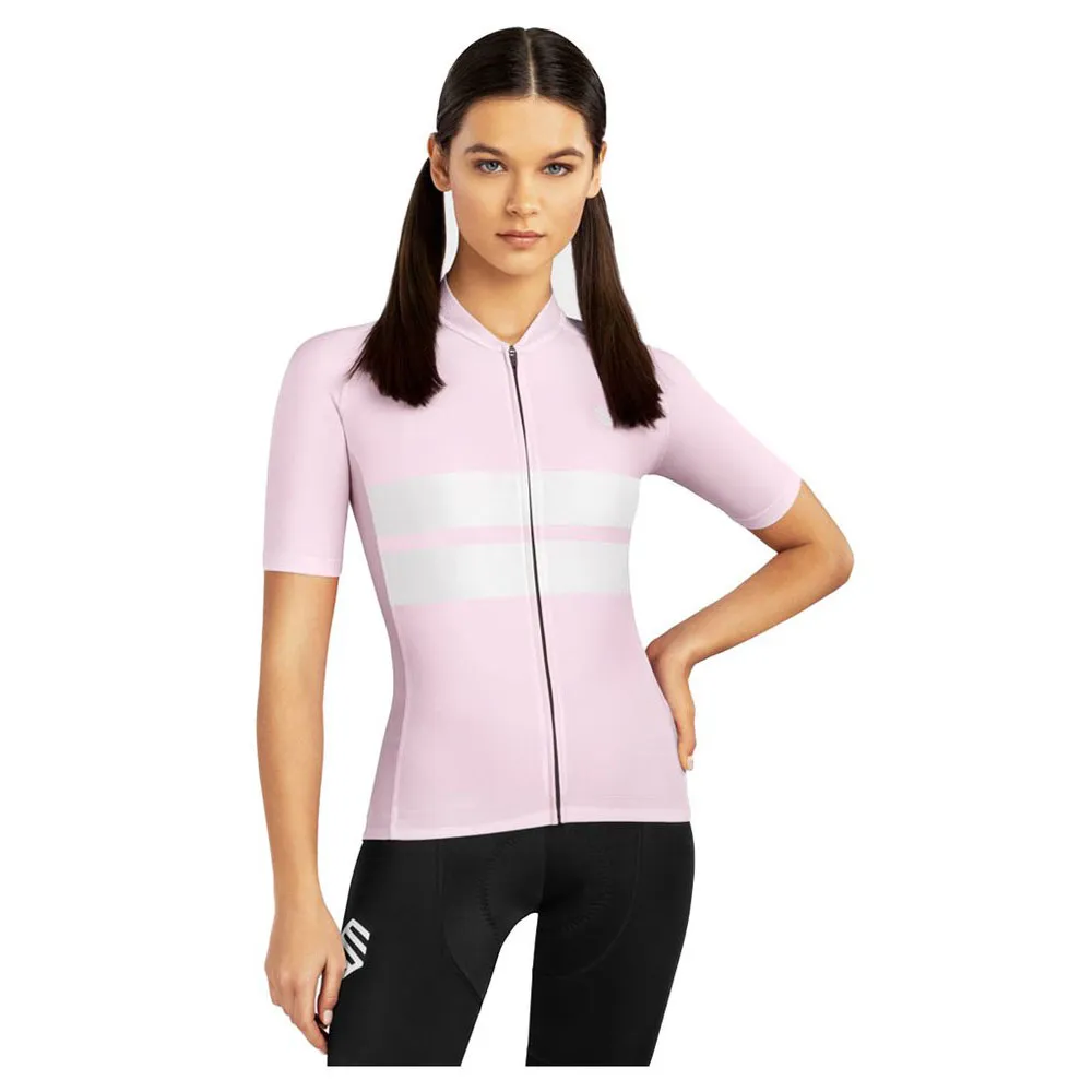 Siroko M2 Dalsnibba Kurzarm-radtrikot, Bubblegum pink / white Siroko M2 Dalsnibba Kurzarm-radtrikot, Bubblegum pink / white