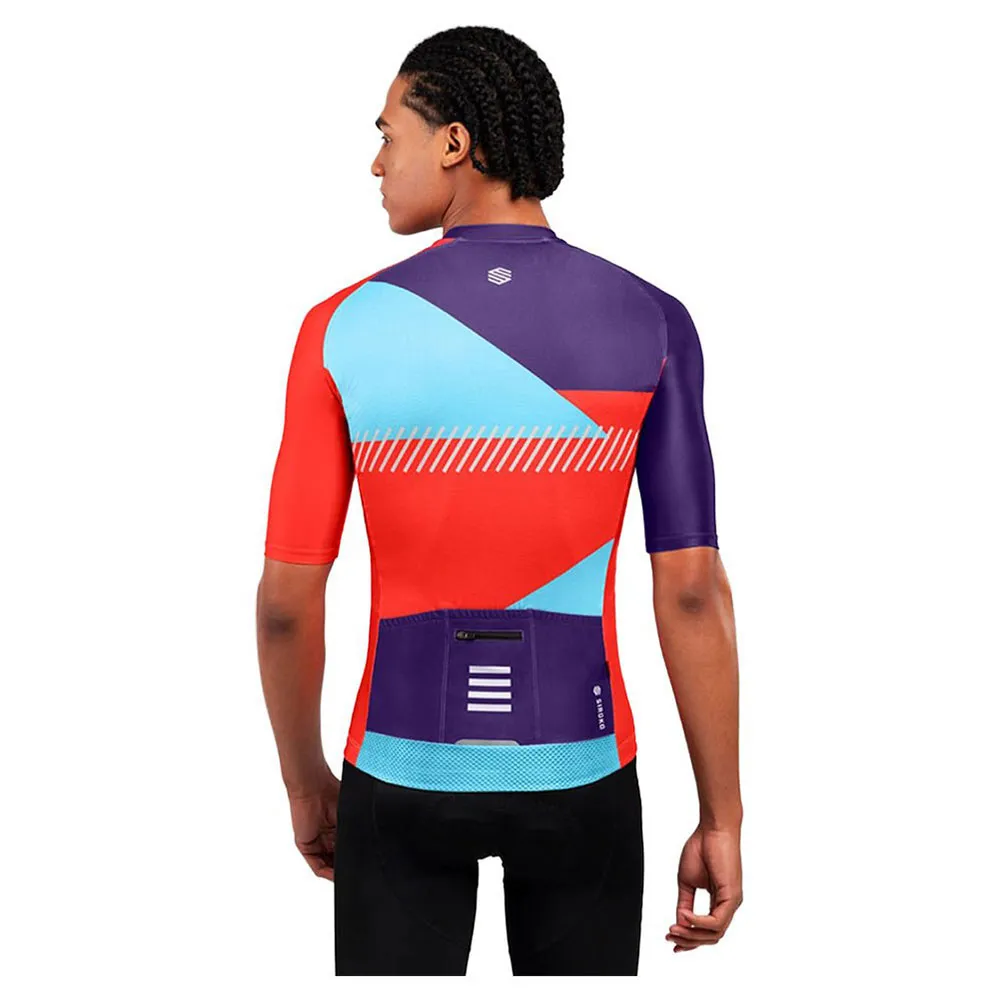 Siroko M2 Flèche Kurzarm-radtrikot, Red / blue / purple Siroko M2 Flèche Kurzarm-radtrikot, Red / blue / purple