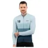 Siroko M2 Focus Langarm-trikot, Blue / grey / white, XL