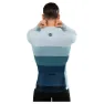Siroko M2 Focus Langarm-trikot, Blue / grey / white, XL