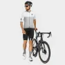 Siroko M2 Granfondo Kurzarm-radtrikot, White / grey