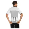 Siroko M2 Granfondo Kurzarm-radtrikot, White / grey