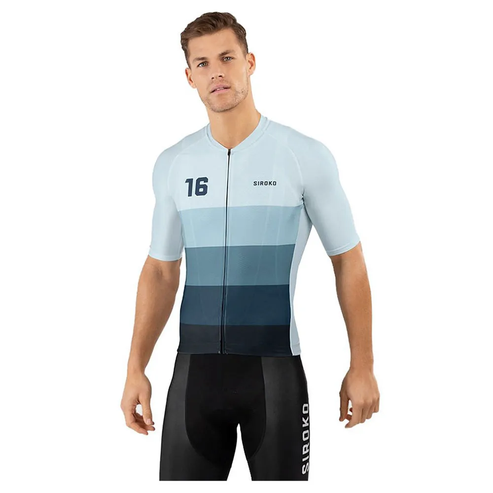 Siroko M2 Hardknott Pass Kurzarm-radtrikot, Blue, XS Siroko M2 Hardknott Pass Kurzarm-radtrikot, Blue, XS