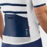 Siroko M2 Nevada Kurzarm-radtrikot, White / blue
