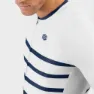 Siroko M2 Nevada Kurzarm-radtrikot, White / blue