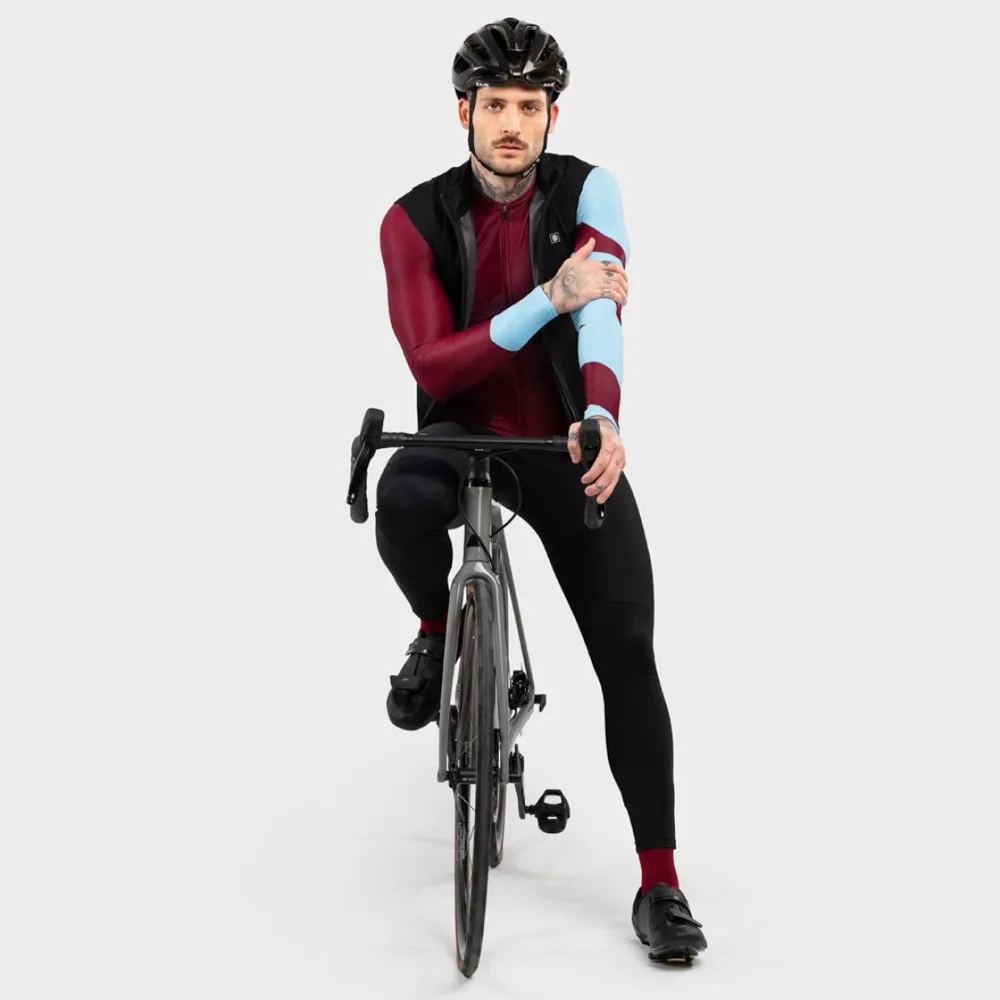 Siroko M2 Road Trip Langarm-trikot, Purple, M