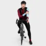 Siroko M2 Road Trip Langarm-trikot, Purple, M