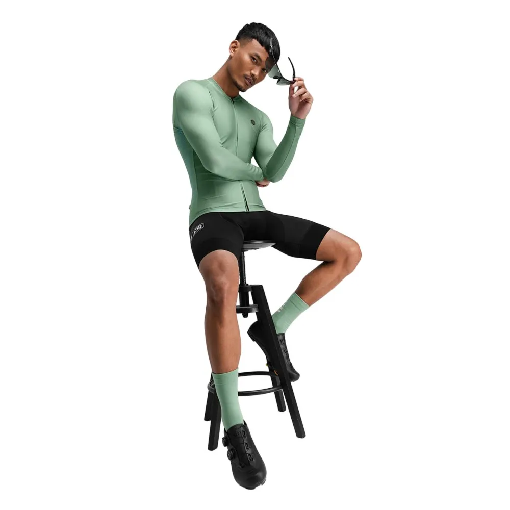 Siroko M2 Snakebite Langarm-trikot, Green, S
