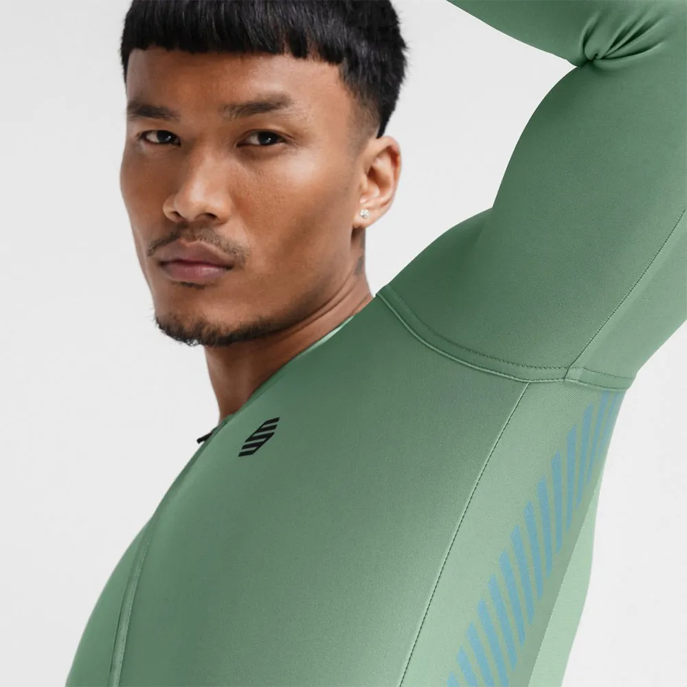 Siroko M2 Snakebite Langarm-trikot, Green, S
