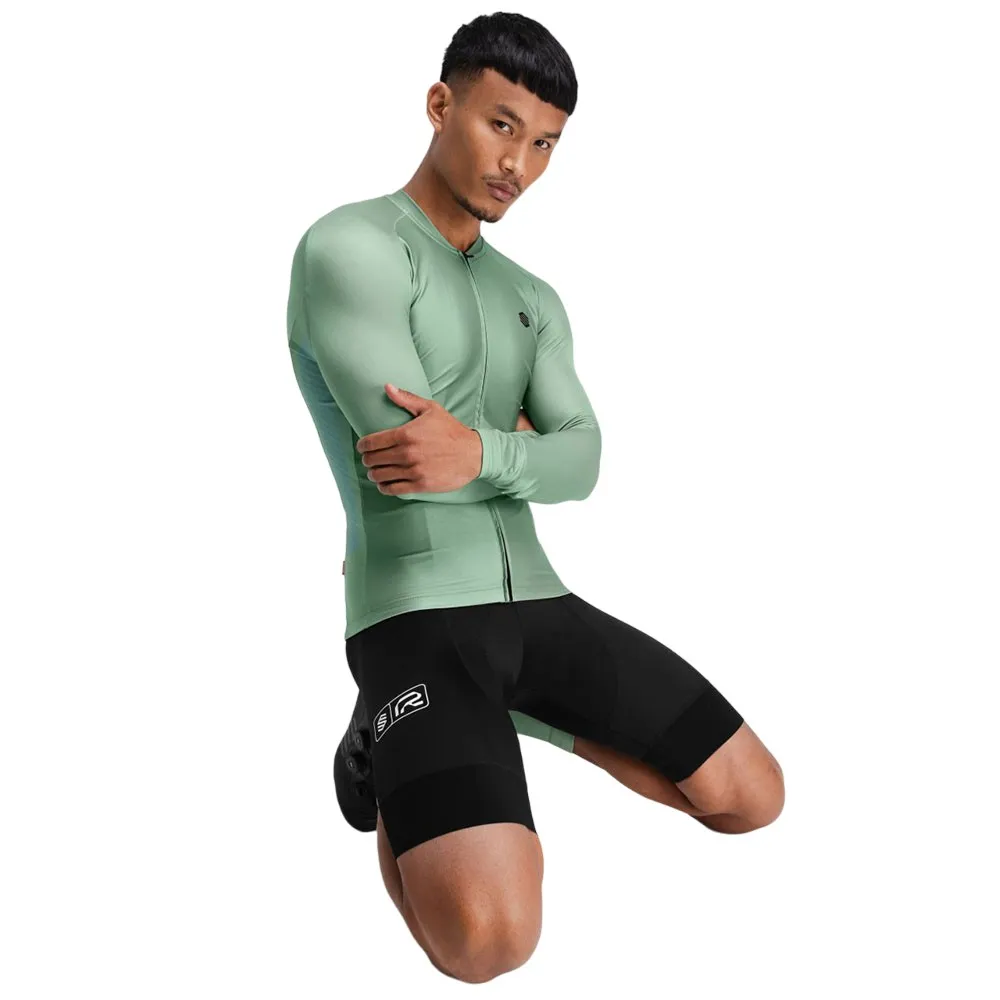 Siroko M2 Snakebite Langarm-trikot, Green, S