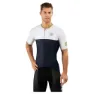 Siroko M2 Superclass Kurzarm-radtrikot, White / blue