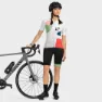 Siroko M2 Tulpen Kurzarm-radtrikot, White / coral