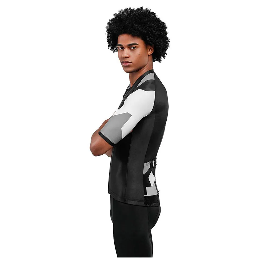 Siroko M2 Yorkshire Kurzarm-radtrikot, Black / white / grey, M