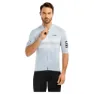 Siroko M3 Bealach Kurzarm-radtrikot, Light blue / white