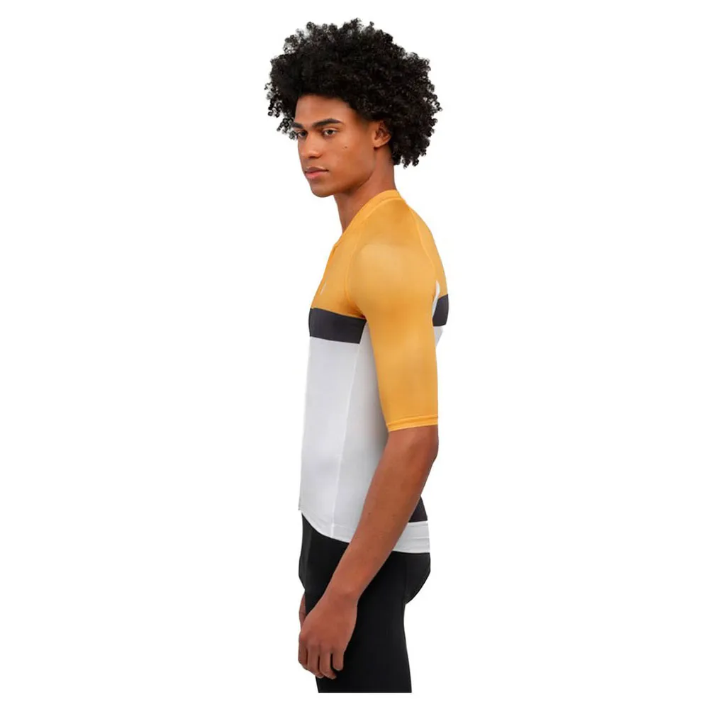 Siroko M3 Hammer Kurzarm-radtrikot, White / black / yellow Siroko M3 Hammer Kurzarm-radtrikot, White / black / yellow