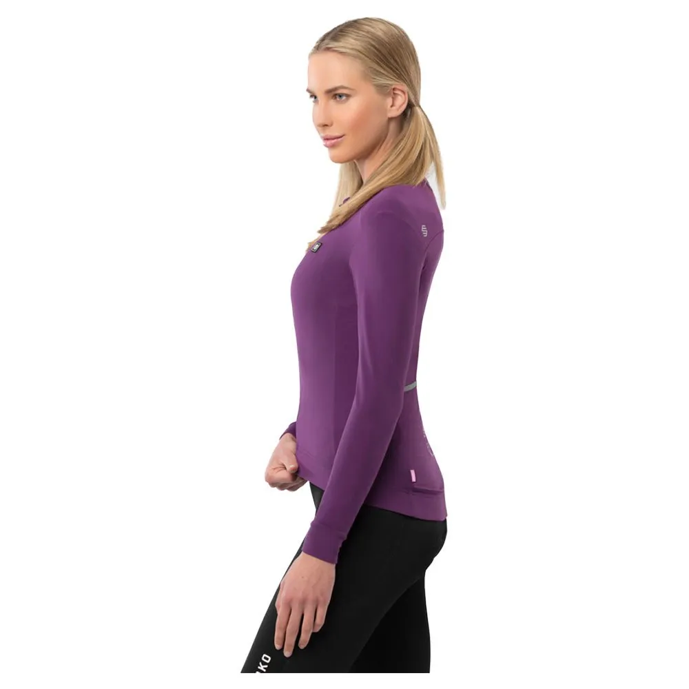 Siroko M4 Münster Langarm-trikot, Purple Siroko M4 Münster Langarm-trikot, Purple
