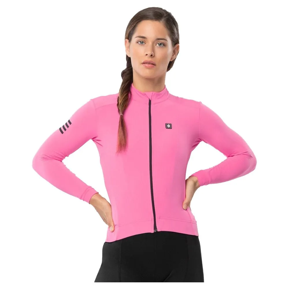 Siroko M4 Queen Stage Langarm-trikot, Pink Siroko M4 Queen Stage Langarm-trikot, Pink
