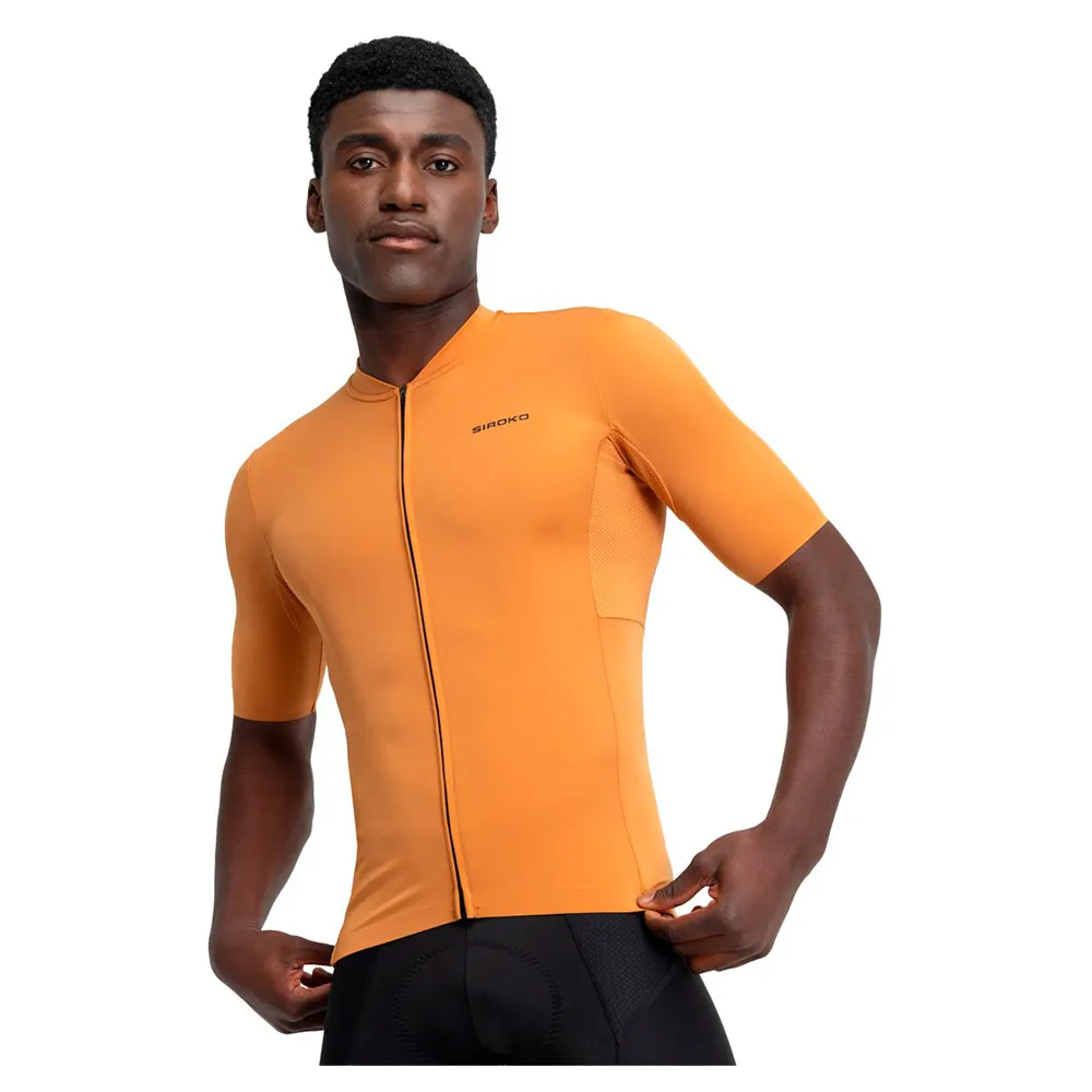 Siroko M6r Apricot Kurzarm-radtrikot