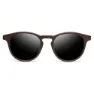Siroko Maui Polarisierte Sonnenbrille, Brown / black, Black Mirror