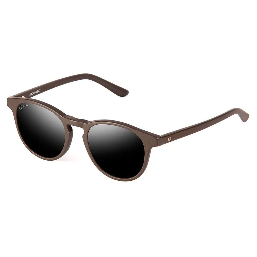 Siroko Maui Polarisierte Sonnenbrille, Brown / black, Black Mirror Siroko Maui Polarisierte Sonnenbrille, Brown / black, Black Mirror