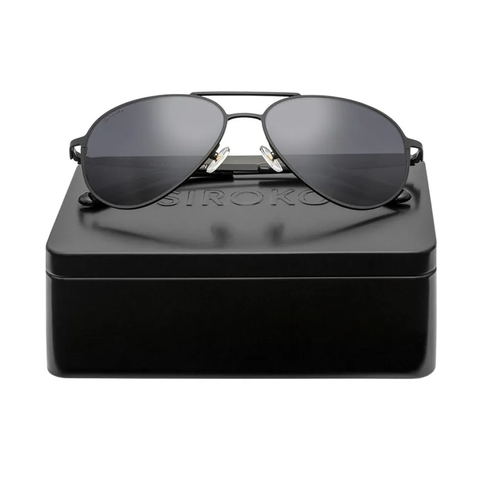 Siroko Monza Sonnenbrille, Black, Black Mirror Siroko Monza Sonnenbrille, Black, Black Mirror