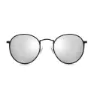 Siroko Notting Hill Sonnenbrille, Black / grey, Grey Mirror