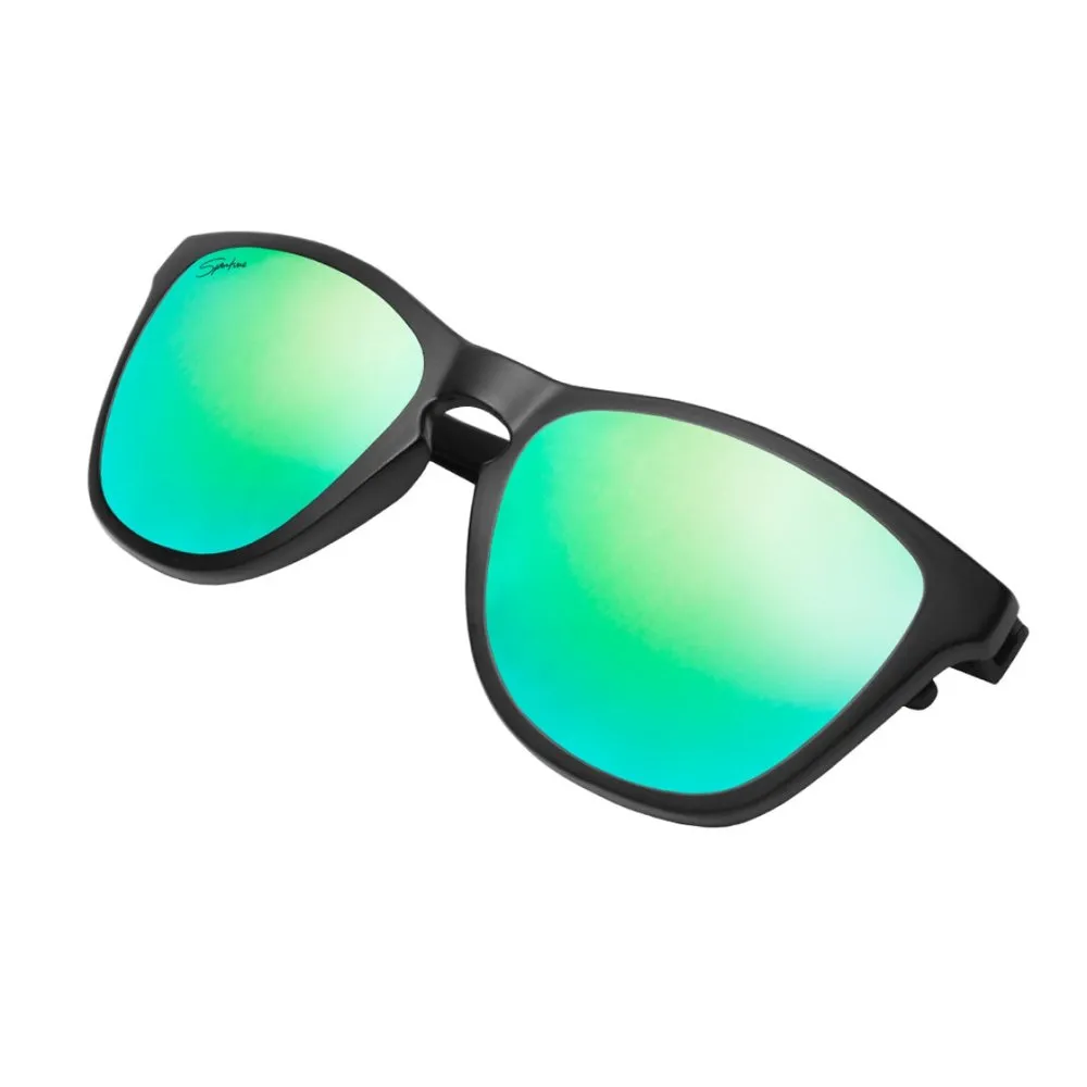 Siroko Oahu Polarisierte Sonnenbrille, Black, Turquoise/CAT3 Siroko Oahu Polarisierte Sonnenbrille, Black, Turquoise/CAT3
