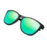 Siroko Oahu Polarisierte Sonnenbrille, Black, Turquoise/CAT3