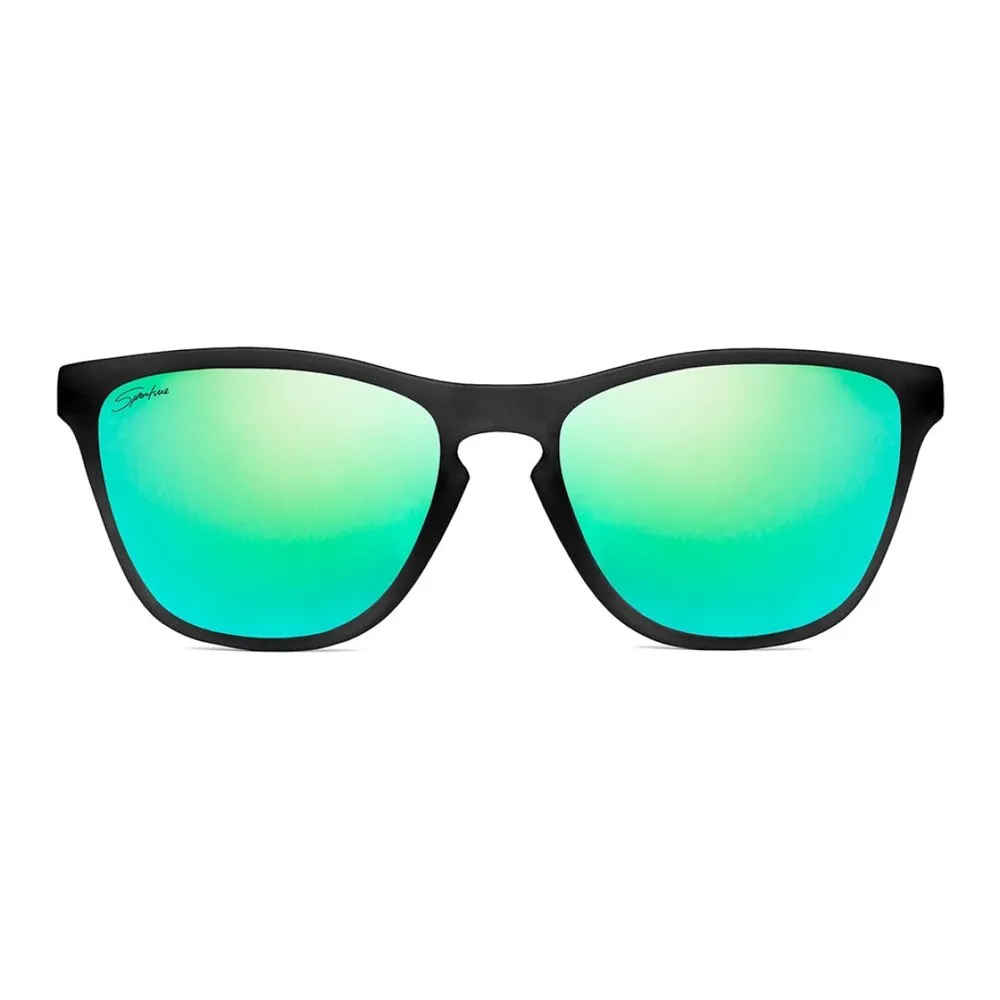 Siroko Oahu Polarisierte Sonnenbrille, Black, Turquoise/CAT3 Siroko Oahu Polarisierte Sonnenbrille, Black, Turquoise/CAT3