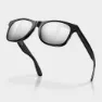 Siroko Oxford Sonnenbrille, Black, Grey Mirror/CAT3