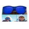 Siroko Pili Polarisierte Sonnenbrille, Blue, Blue Mirror
