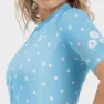 Siroko Race Dots Kurzarm-radtrikot, Blue