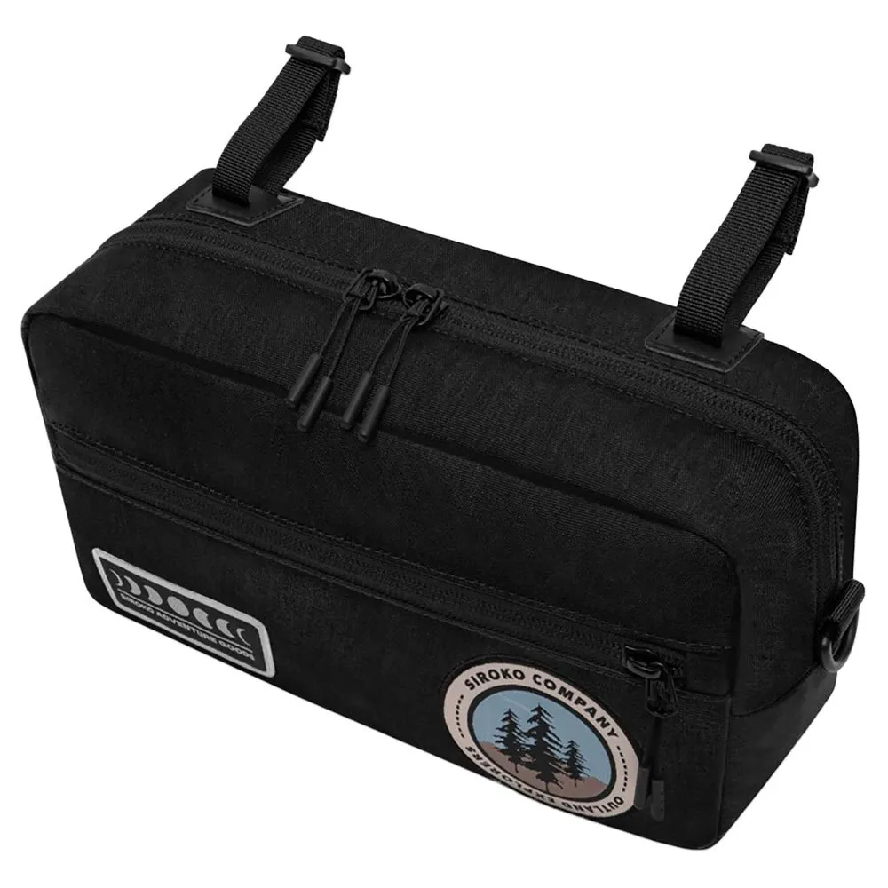 Siroko Rainforest Lenkertasche 4l, Black, One Size Siroko Rainforest Lenkertasche 4l, Black, One Size