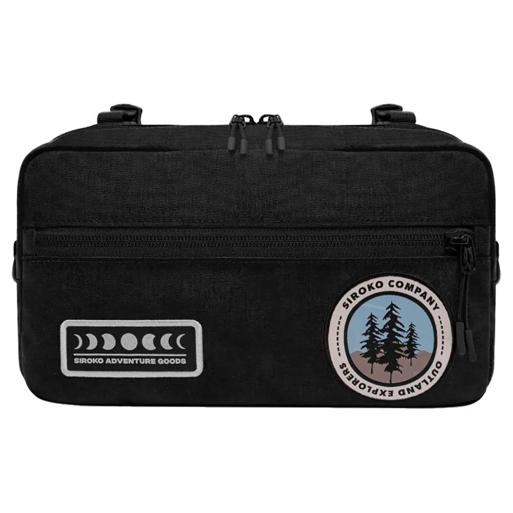 Siroko Rainforest Lenkertasche 4l, Black, One Size Siroko Rainforest Lenkertasche 4l, Black, One Size