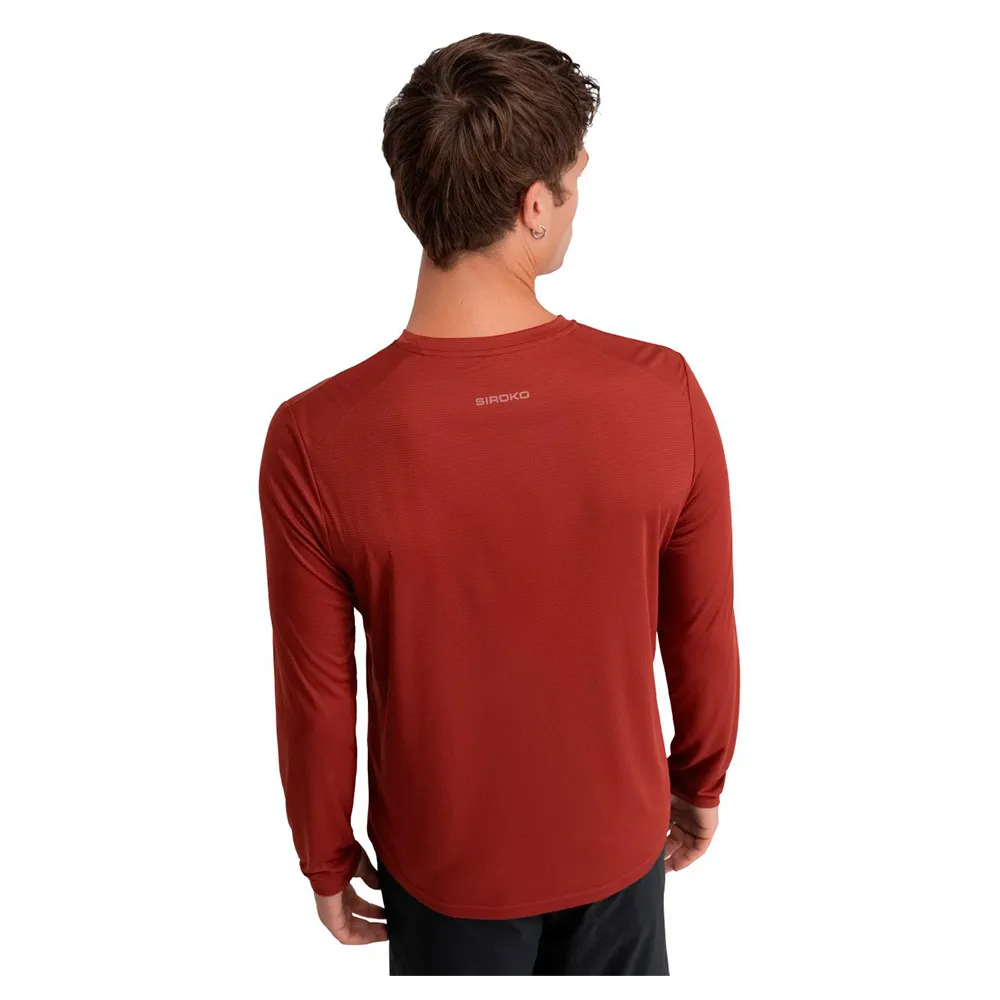 Siroko Reserve Maroon Langarm-t-shirt Siroko Reserve Maroon Langarm-t-shirt