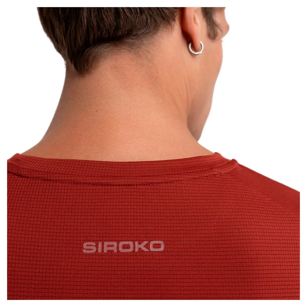 Siroko Reserve Maroon Langarm-t-shirt Siroko Reserve Maroon Langarm-t-shirt