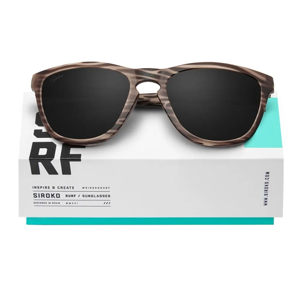 Siroko Rodiles Polarisierte Sonnenbrille, Brown, Black/CAT3 Siroko Rodiles Polarisierte Sonnenbrille, Brown, Black/CAT3