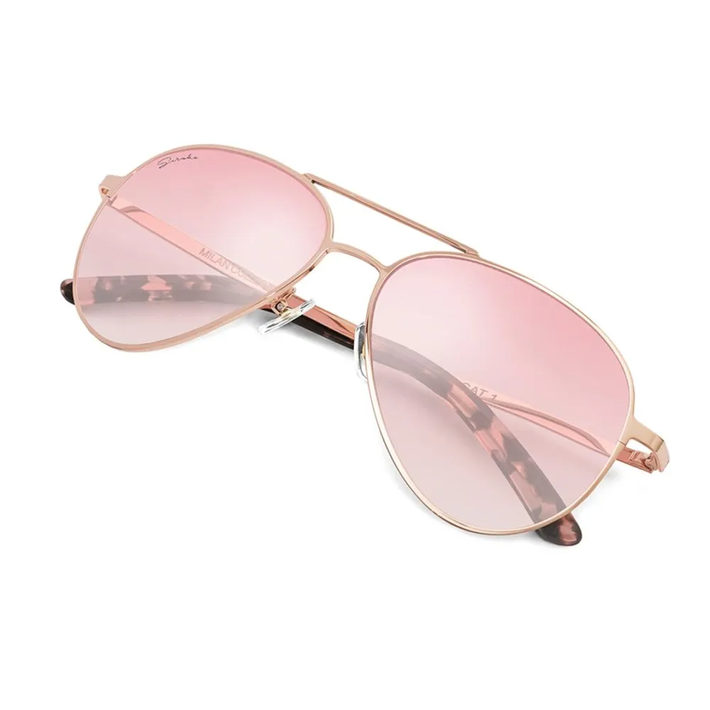 Siroko San Siro Sonnenbrille, Pink, Pink Mirror Siroko San Siro Sonnenbrille, Pink, Pink Mirror