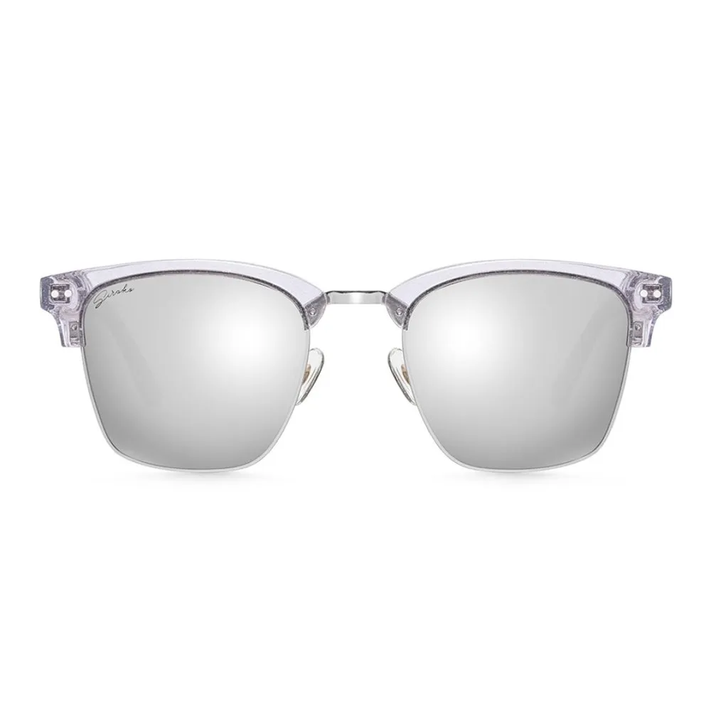 Siroko Skyline Sonnenbrille, White / grey, Grey Mirror/CAT2 Siroko Skyline Sonnenbrille, White / grey, Grey Mirror/CAT2