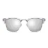 Siroko Skyline Sonnenbrille, White / grey, Grey Mirror/CAT2